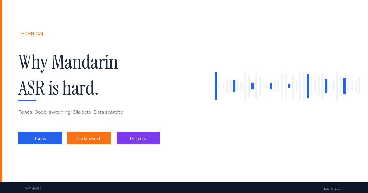 Why Voice AI Fails at Mandarin: The Technical Barriers Global Platforms Don't Talk About